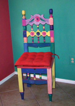 Claudia’s first chair