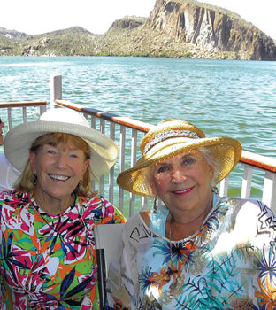 Arlene DesJardins and Barbara Brown; photo by Arlene DesJardins