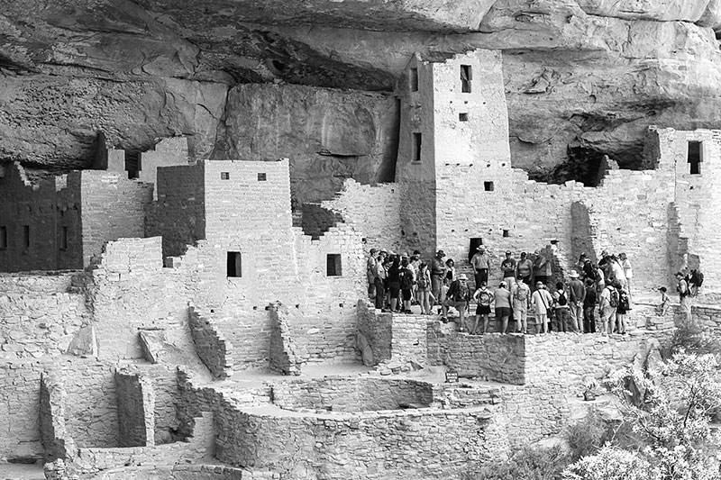 Ancient cliff dwellings in Arizona