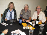 Donna and Colin Barnard and Sue Gehlbach enjoy the Unit 21’s dinner at The Oracle Patio Cafe.