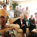 The British Club enjoyed tea at the home of Sheelagh Simpson