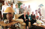 The British Club enjoyed tea at the home of Sheelagh Simpson