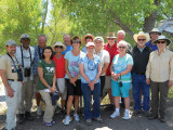 SaddleBrooke Nature Club members on the San Pedro River field trip