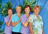 SaddleBrooke 1st place winners Marlene Cowan, Joyce Sutay, Elaine Kienitz and Sharon Paxson