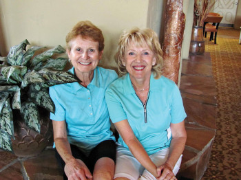 Ann Running and Kathy DeMerritt, LAGOS co-chairs
