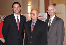 Steve Smith, Wayne Larroque and Scott Bartle