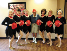 Claudia Booth, Dianne Bank, Laurie Page, Lloyd Maritz, Ann Kurtz, Linda Schuttler and Vivian Herman