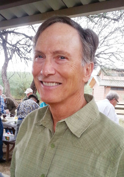 Mike Wolters, newly elected vice president of the SaddleBrooke Hiking Club; photo by Karen Schickedanz