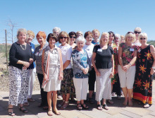 The British Club met for coffee at Sheila Bray’s home.