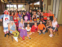 SaddleBrooke Line Dance Club enjoys Halloween Bash