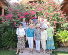 British Club members enjoy lunch and tea at the Tortolita Mountains.