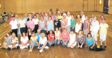 What a great turnout at Rebecca’s fall line dance celebration and fundraiser dance to benefit the Best Friends Animal Sanctuary of Kanab, Utah!