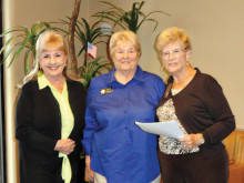 Janice Westra, Janice Haching and Jo Ann Evans