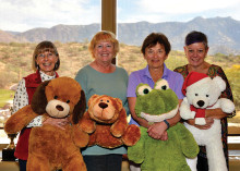 SaddleBrooke Niners’ 2015 officers, left to right: President Barbara Johnson, Vice President Char Crossman, Handicap Hedy Gryszan and Tournament Charlotte James. Missing: Jan Wayman, treasurer and Julie Egolf, pairings.