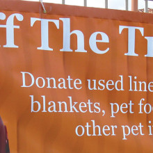 Your used linens and things will help homeless pets.