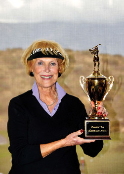 Founder’s Cup winner Kathleen Weiss; photo by Bob Koblewski