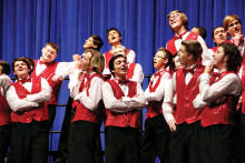 The Canada de Oro Barbershop Chorus prepares for another great performance.