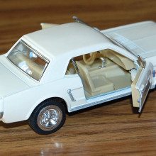 Model of a 1964 Mustang