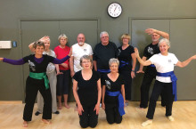 The advanced Tai Chi class at SaddleBrooke One