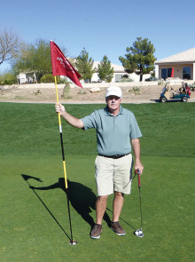 Rick Savoie enjoying the moment