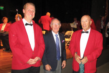 Left to right: Jason Nofsinger, Edwin Sand and Jim Van Brocklin