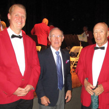 Left to right: Jason Nofsinger, Edwin Sand and Jim Van Brocklin