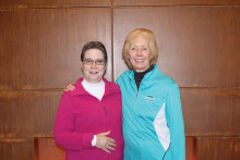 From left: MPLN Team Kay Tomaszek and Deborah Bunker