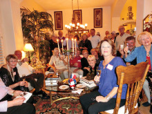 SaddleBrooke Francophiles hoist their glasses to honor French chefs.