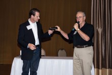 Tom Jenney (left) and Director of Programs Wayne Larroque