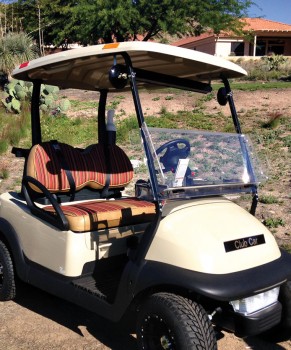 Golf Cars of Arizona was our third hole-in-one sponsor with this fully stocked Club Car.