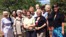 The April British coffee morning was hosted by Joan Reichert.