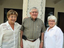 SaddleBrooke residents on the Resurrection Church Pastoral Call Committee are Patty Elliott (left), Palmer Ruschke and Judy Stanard.