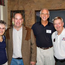 SBRC member Doris Clatinoff, Arizona House Speaker Dave Gowan, President Mike Stites and Representative Vince Leach