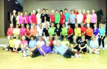 Cloggers from all over the Tucson area at the annual Big Dance at Heritage Highlands at Dove Mountain