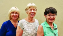 Left to right: Kathy Coffman, Diane Mazzarella, Raye Cobb