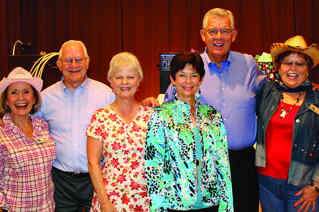 Pastors’ Appreciation Sunday, left to right: Vicki Tessitore, Pastor Gary and Susie Williams, Pastor Ron and Susie Gannett and Nancy Klawitter