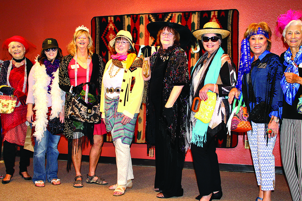 The ladies of the Community Church at SaddleBrooke gathered recently at the Wycliffe Center in Catalina for a Fun Fall Women’s Event. Susie Gannett was the speaker on Stepping Out Fashionably According to Colossians 3:12-14. The ladies enjoyed a funny fashion parade in conjunction with the talk.