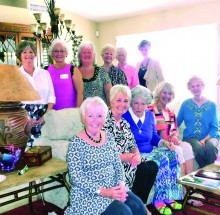 Coffee Morning and Book Exchange was held at the home of Sheelagh Simpson.