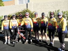 Cyclemasters show off their new cycling attire!