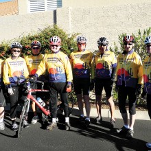 Cyclemasters show off their new cycling attire!