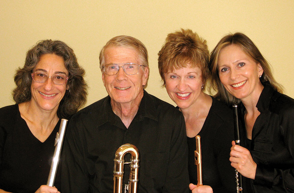 The Skyline Flutes - Christine Harper, Jerry Ervin, Fran Moskovitz and Sandra Schwoebel
