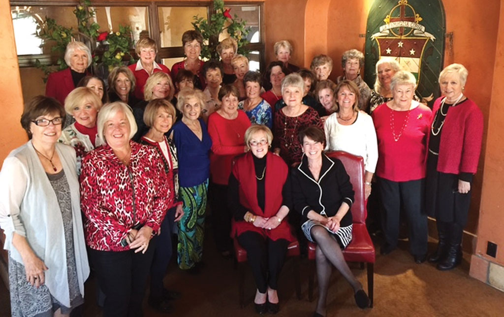 Attendees at Ladies Holiday Lunch at Vivace
