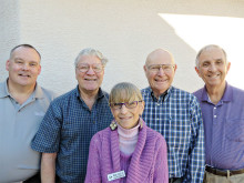 At a recent meeting, the Golden Eagles board was joined by Ken Tucker and MeMe Aguila from the Catalina Council in Tucson.