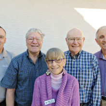 At a recent meeting, the Golden Eagles board was joined by Ken Tucker and MeMe Aguila from the Catalina Council in Tucson.