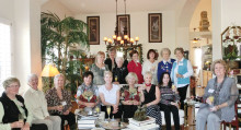 Members of the British Club had their December meeting at the home of Twink Gates-Zimdar.