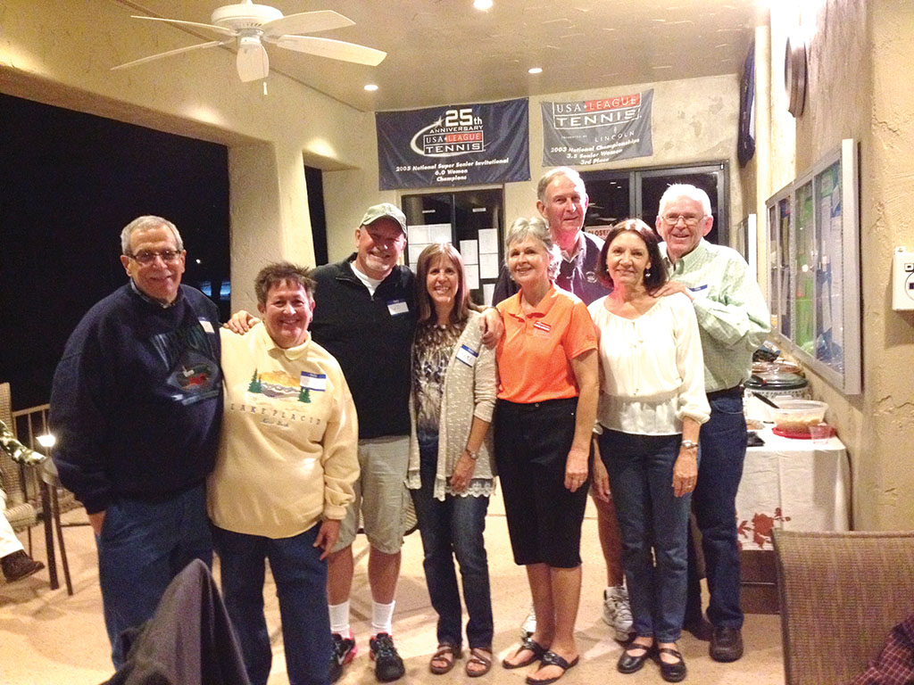 Left to right: Joe and Marlene D’Ambrosio, J.D. and Keri Davis, Carol and Richard Merlini and Susan and Larry Dillon