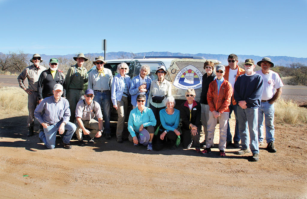 Back row: Carl Petrie, Tom Geiger, Jeff Traft, Stan Smith, Ray Peale, Melissa White, Elisabeth Wheeler, Jan Springer, Shawn Redfield and Tom Kimmel; front row: Chuck Kaltenbach, Mike Wolters, Ruth Leman, Jackie Hall, Mary Croft, Kathy Gish, Fred Norris; photo by Sandra Sowell