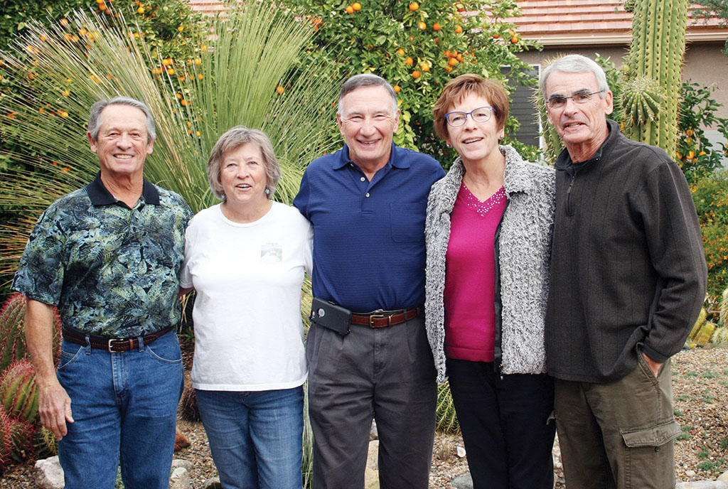 The 2016 STC Board of Directors is, left to right: Glen George, Ginger Riffel, TJ Duffy, Kay Sullivan and Bob Stocks.