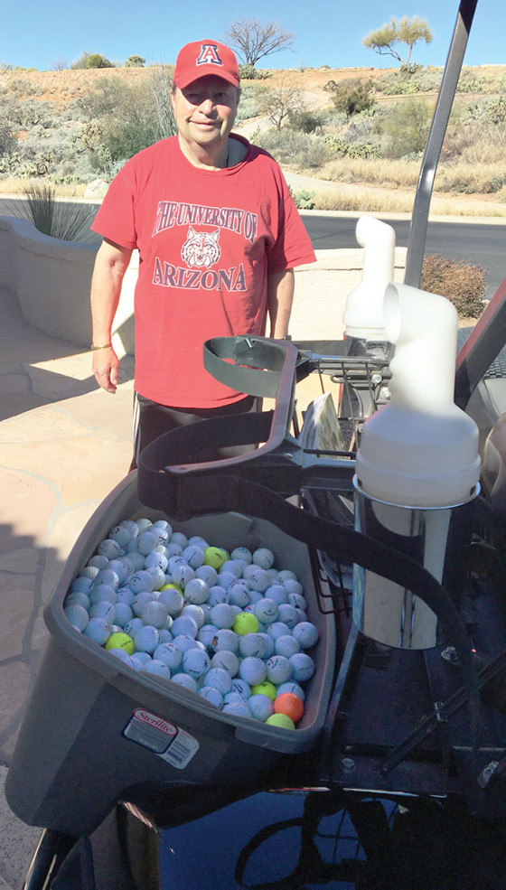 Golf balls make a difference SaddleBrooke Progress