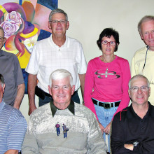2016 SSSA Board, back row: Jack Graef, Steve Garceau, Debbie Seguin and Mark Foster; front row: Ken Crossman, Stu Kraft and Charlie LaNeve; photo by Pat Tiefenbach